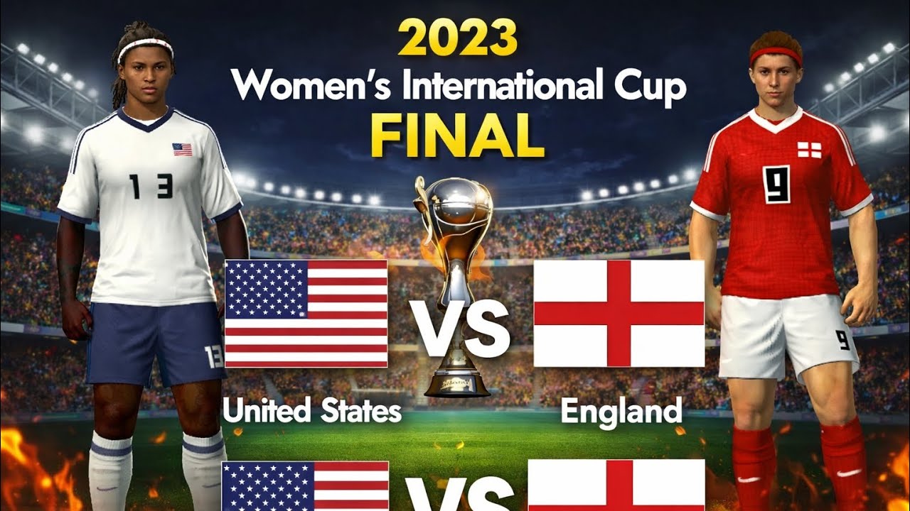 🔥 Football League Women’s International Cup FINAL ⚽ | Full Match Gameplay | Epic Final