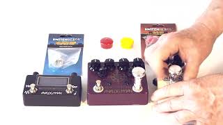SwitchHeads Foot Switch Topper, fixed head, for guitar effects pedals