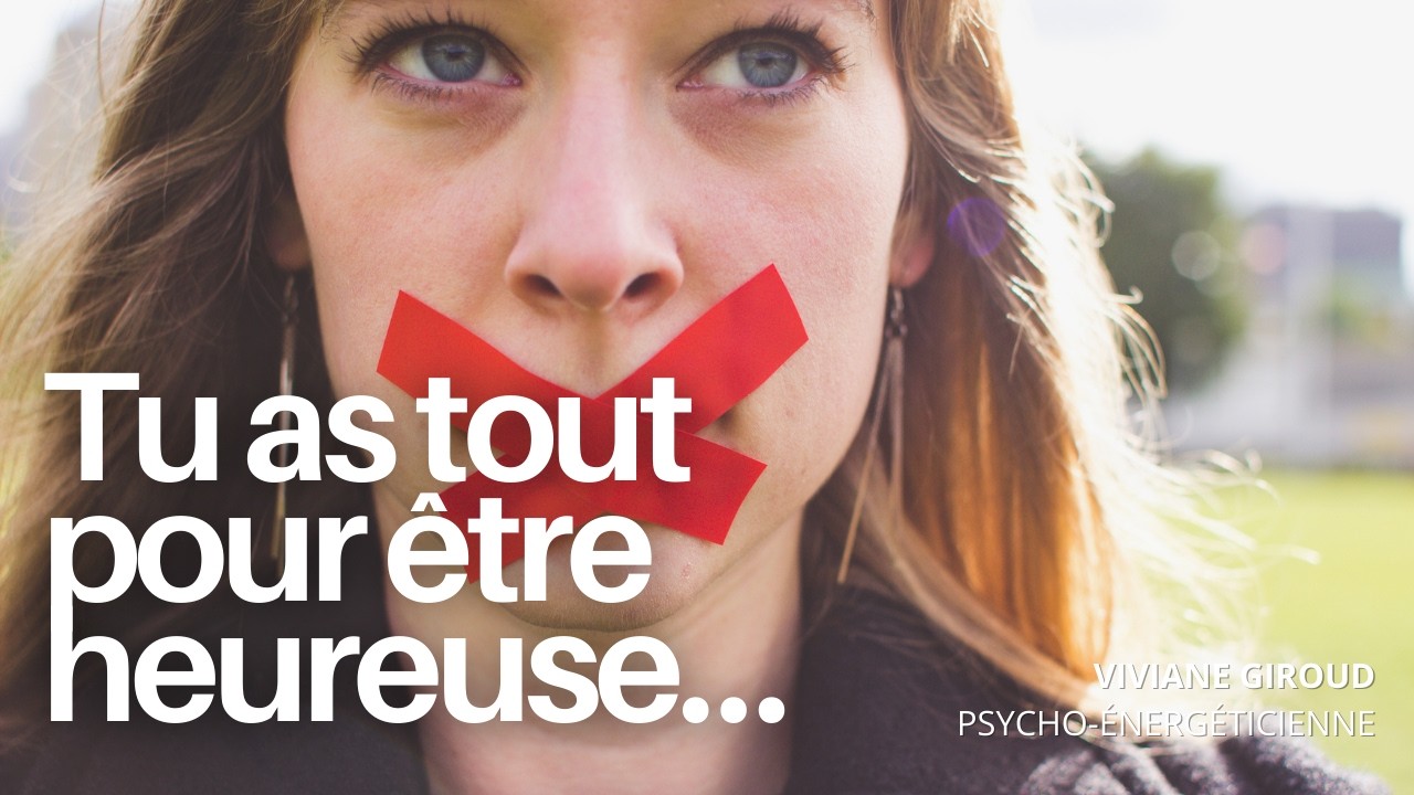 Tu as tout pour être heureuse… mais pourquoi es-tu encore épuisée?