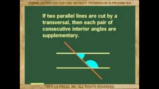PARALLEL LINES: POSTULATES AND THEOREMS (ANIMATION)