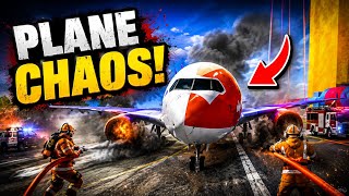 Plane Crash Emergency Rescue | Fire Rescue Truck 3D Gameplay
