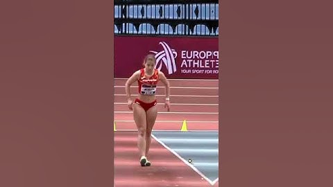 Thumbnail of 🔥Beautiful Spanish Athlete 🙂‍↔️ Laura Martinez #athletics #trending #reels #viral Long jumper