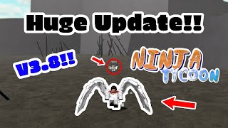 There is a HUGE Update in Ninja Tycoon V3.8 (ROBLOX)