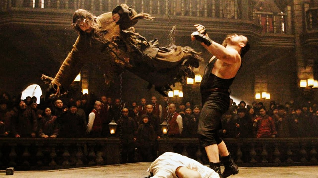 Mad beggar Uses Drunken Fist to defeat MMA fighters! 