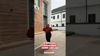 Beautiful 4 Bedroom Duplex For Sale In Chevron Lekki Lagos Nigeria