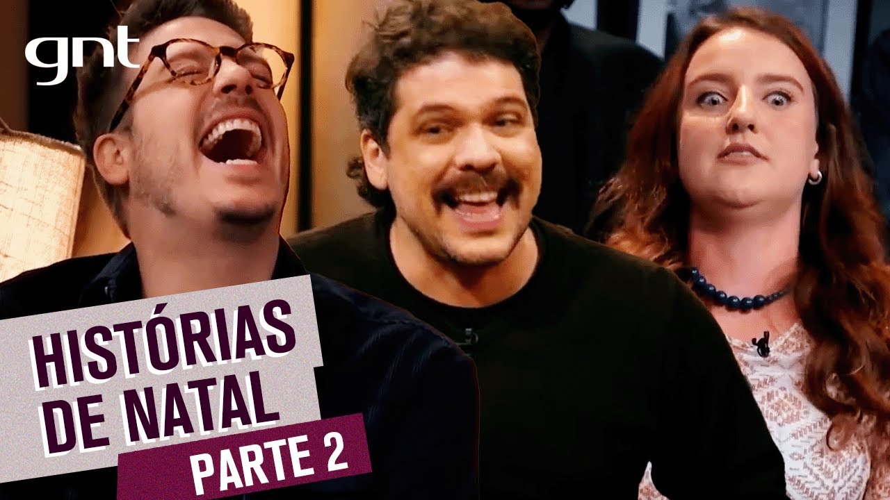 Loucuras de NATAL com Noel ladrão, ataque de drones e mais! 🎄 | Que História É Essa, Porchat? | GNT