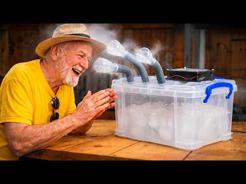 Only 1% of People Know This Secret! 😱 This Homemade Mini Air Conditioner Can Freeze Water