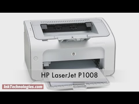 HP LaserJet P1008 Instructional Video