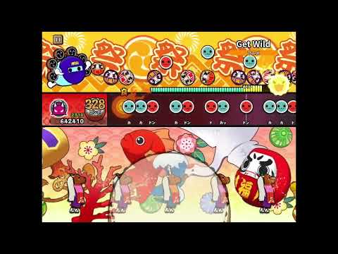 【太鼓の達人PTB】Get Wild(表譜面)全良