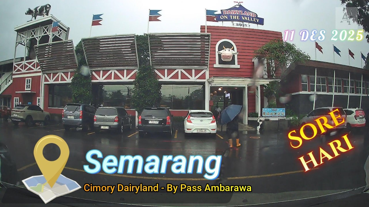 SEMARANG # Route Cimory Dairyland to  By Pass Ambarawa