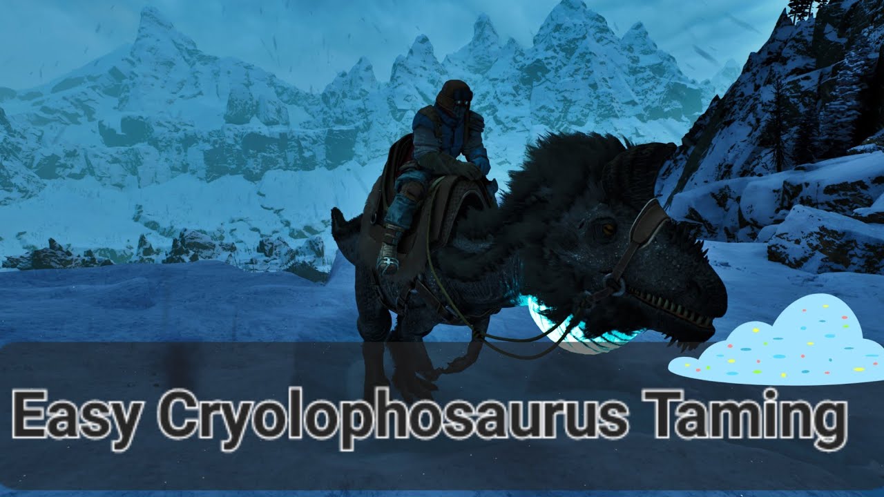 Easy Cryolophosaurus Taming