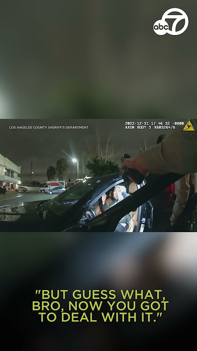 Rapper files claim after video shows LA County deputy threatening him