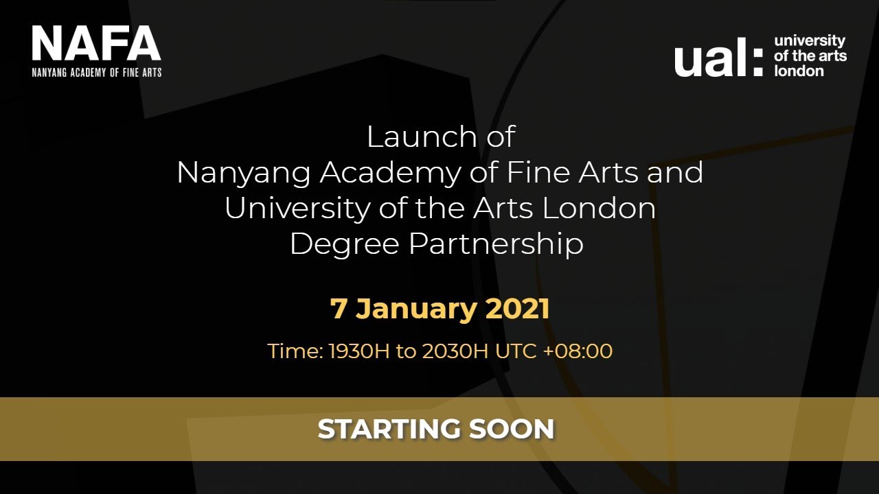 Ual Partners With Nafa To To Launch New Degree Programmes In Singapore Ual