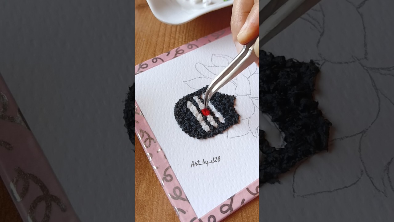 Shivling texture art 🔱❤️ 