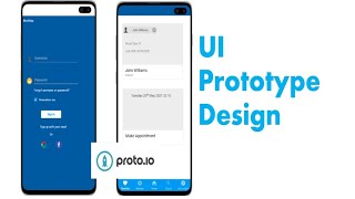 Famous UI Design Prototype with Proto.io Wealth
