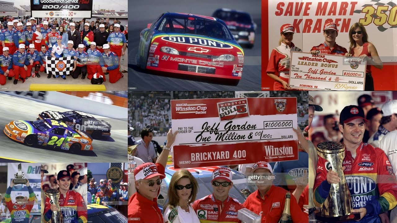 Jeff Gordon 1998 Winston Cup Season Highlights [Part 1]