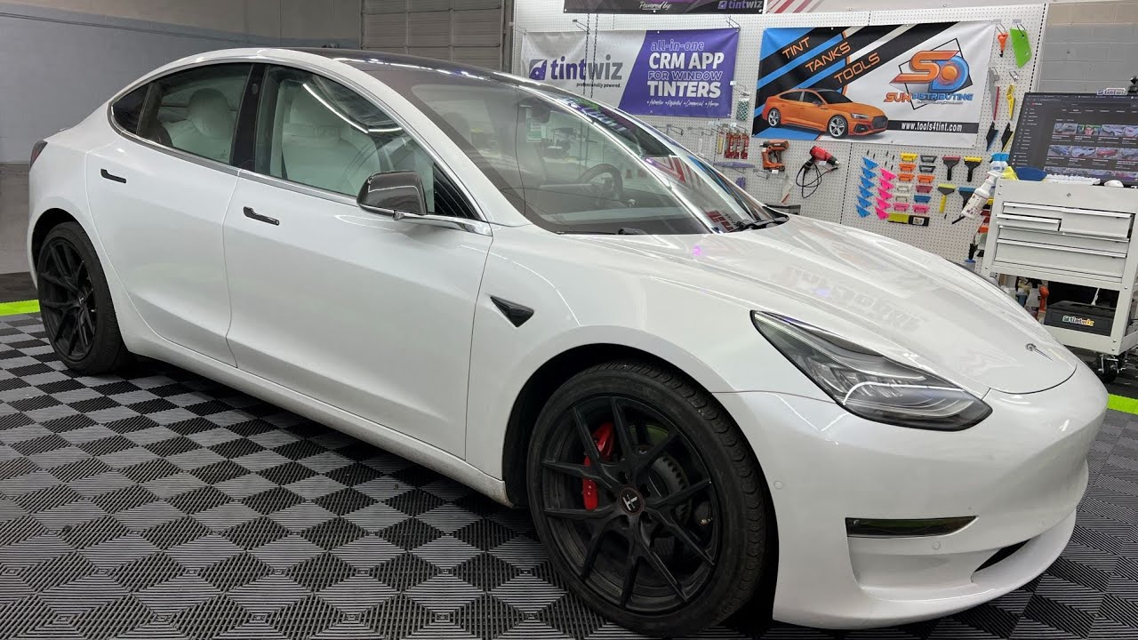 Model 3 Ceramic Tint Full Windshield - Keg Giveaway!