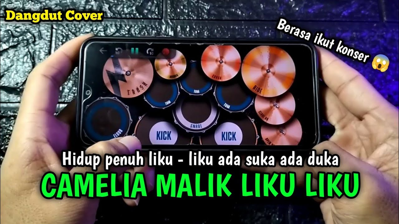 CAMELIA MALIK ~ LIKU LIKU | REAL DRUM COVER | Mantul banget skilnya 😱