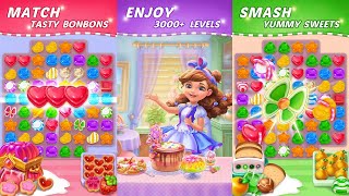 Crush Bonbons - Match 3 🔥 GAMEPLAY (Android) screenshot 3