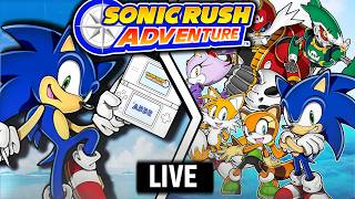 Playing Sonic Rush Adventure FOR THE FIRST TIME (AYN Thor)