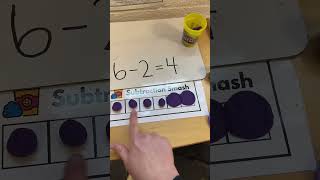 Discover the fun of subtraction with our Subtraction Smash activity Students use playdough to vis
