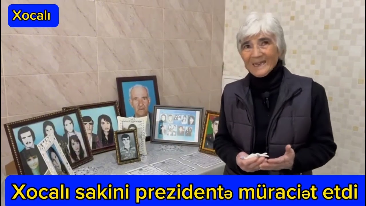 Şəhid bacısı Xocalı rayon icra hakimiyyətinin başçısından prezidentə şikayət etdi və kömək istədi 