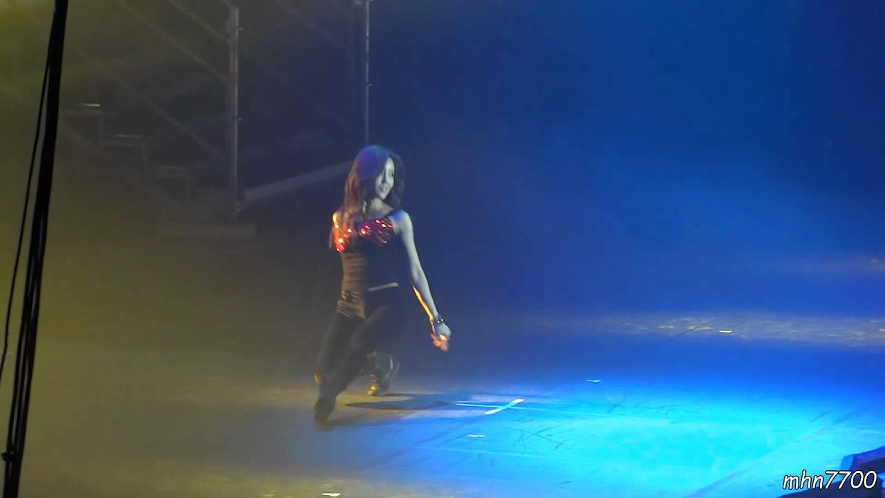 [HD fancam] 120208 Dance Stage - Sohyeon, Bora, Hyomin, Hyoyeon @ Music Bank Paris
