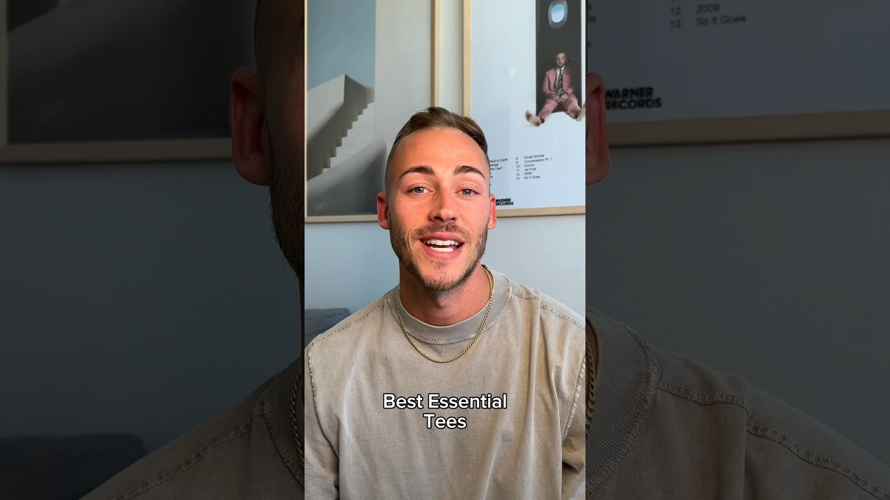 Лучшие базовые футболки для мужчин! 