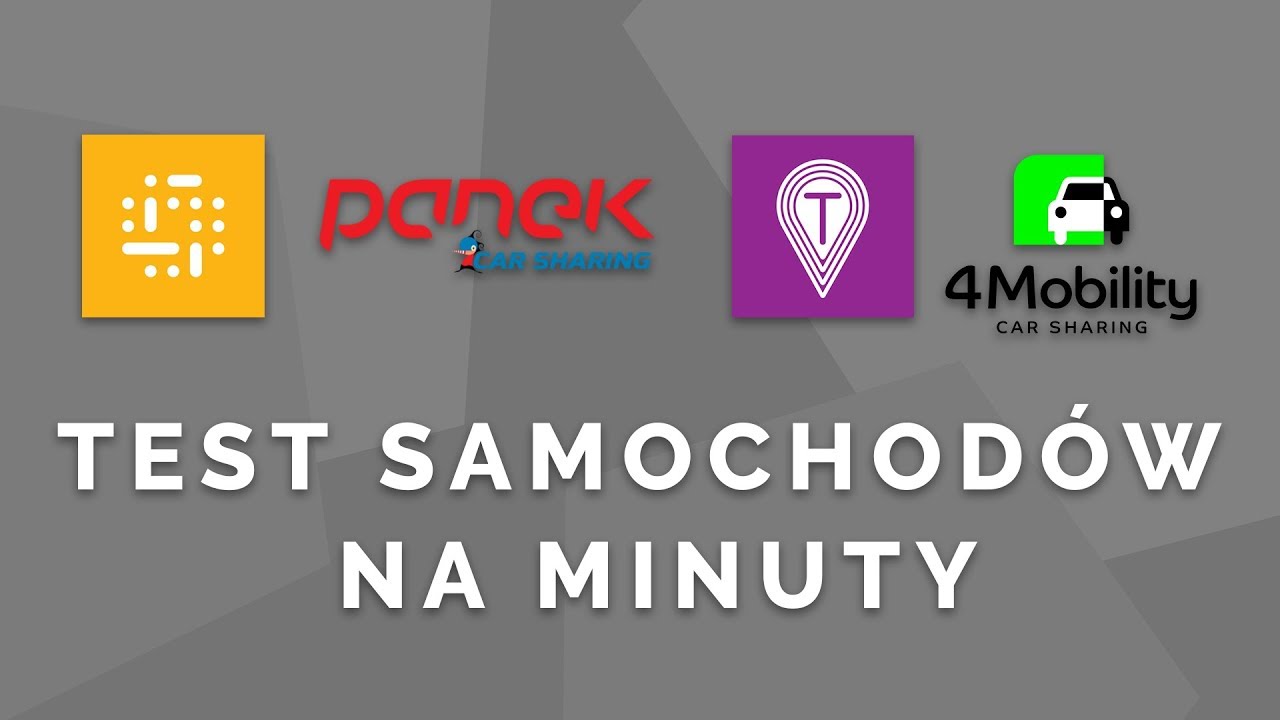 Samochody na minuty - test Traficar, Panek, Omni i 4Mobility