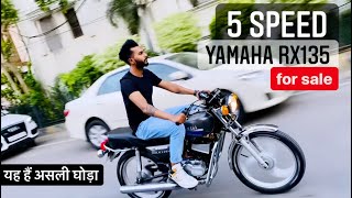 Yamaha rx135 - 5 Speed for sale | Full Modified | Sound testing | Gill Brand