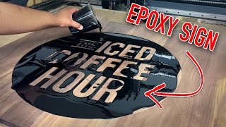 I Almost Messed Up This $2,000 EPOXY Sign