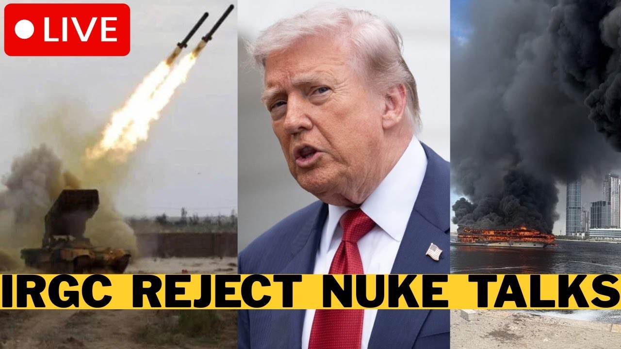 LIVE: UAE Under Missile Attack - IRGC Warns Trump To 'Surrender' - Crackdown In Iran