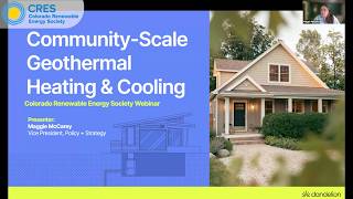 Community Scale Geothermal Heating & Cooling