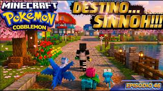 ¡NOS VAMOS A SINNOH! 🌍🔥 NUEVA REGIÓN COBBLEMON #46 (MINECRAFT POKÉMON)