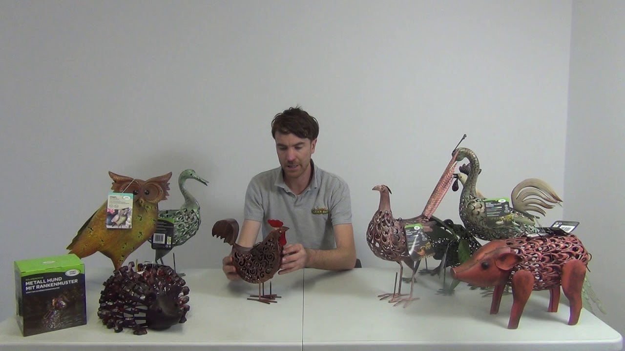 Solar Powered Garden Silhouettes (Hen)