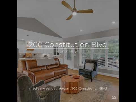 200 Constitution Blvd, Monticello, IL home video tour