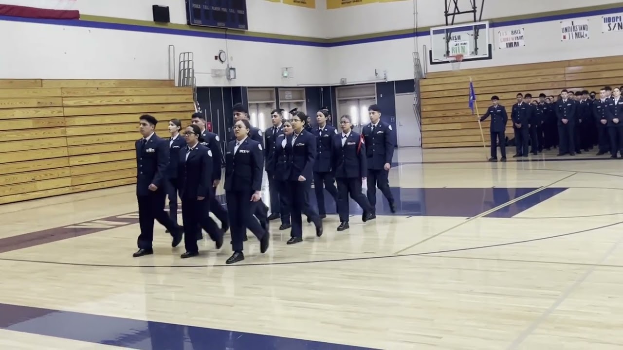 30-Count Drill Sequence, HQ Air Force JROTC Inspection