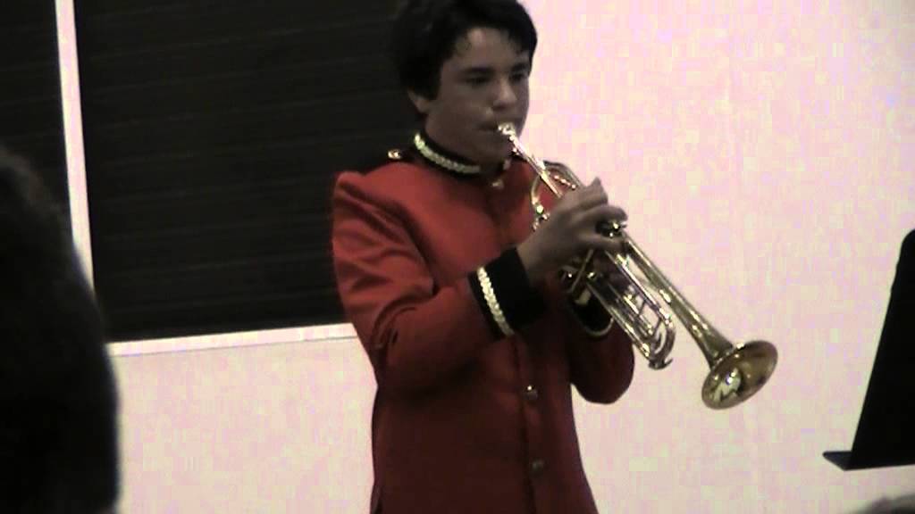 trumpet solo disney be our guest by  Timi Turculetu 12 year old