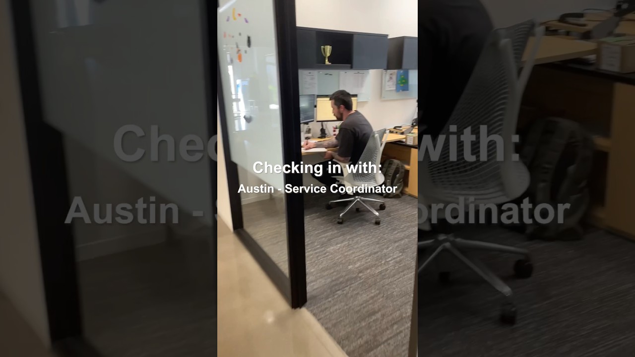 This is what Austin’s up to! 