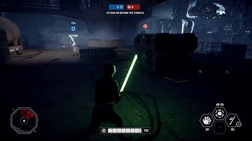 Star Wars Battlefront 2 Lightsaber Duel Luke vs Vader HVV