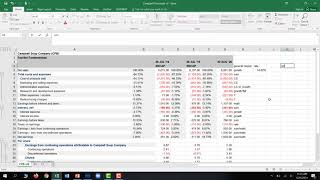 Step 4 Income Statement Forecast