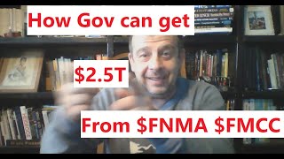 How Government can Take $2.5T from $FNMA $FMCC for wealth fund