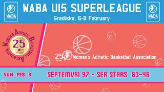 Download Lagu 2025-26 WABA U15 Superleague: Septemvri 97-Sea Star 63-46 (08/02) MP3