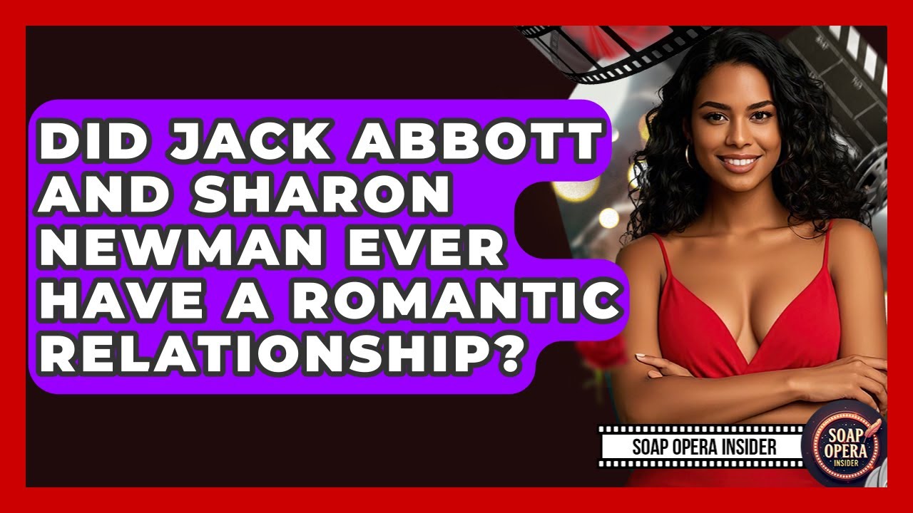 Did Jack Abbott And Sharon Newman Ever Have A Romantic Relationship? - Soap Opera Insider