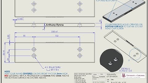 Adding Model and Reference Dimensions in SolidWorks Drawings