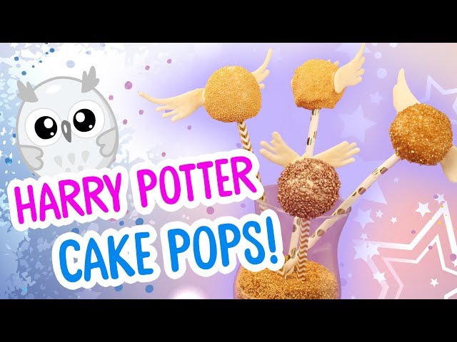 💛HOW TO MAKE HARRY POTTER CAKE POPS