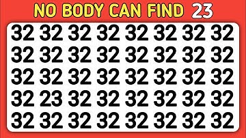 Find the ODD One Out | Test your Observation Skills | Number and latter Edition