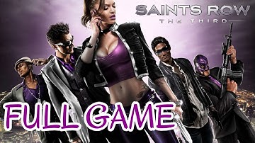 Saints Row: The Third - Full Game Walkthrough in 4K (No Commentary)