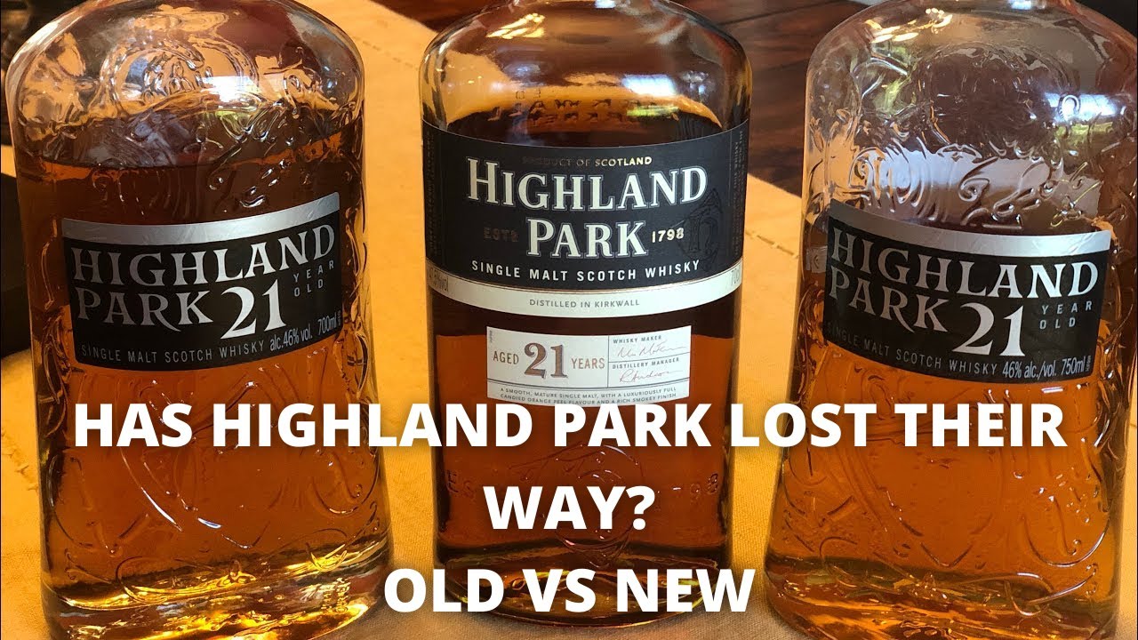 Whisky Highland Park 21 Ans