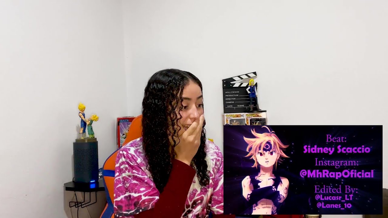 Reagindo Vibe Meliodas  (Nanatsu no Taizai) | Style Trap | Prod. Sidney Scaccio | MHRAP